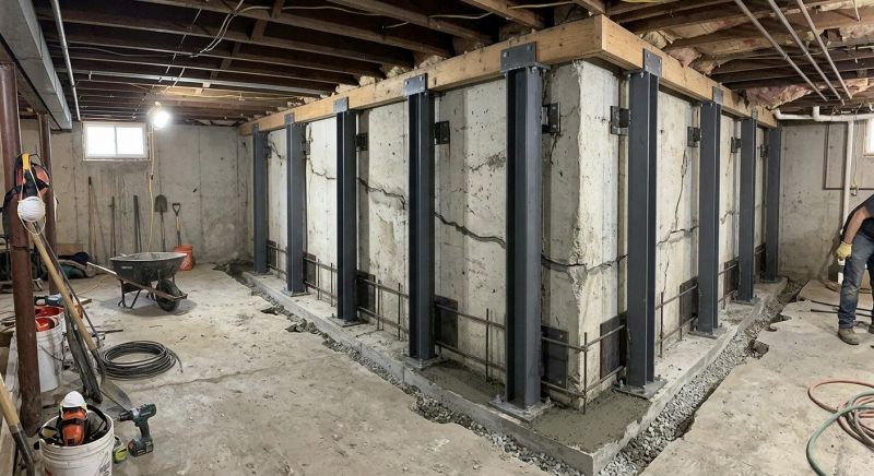 Basement Underpinning in San Ramon, CA