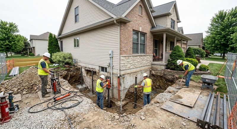 Building Foundation Repair in Lafayette, CA