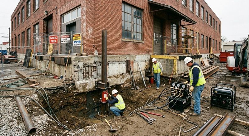 Building Foundation Repair in Pleasanton, CA