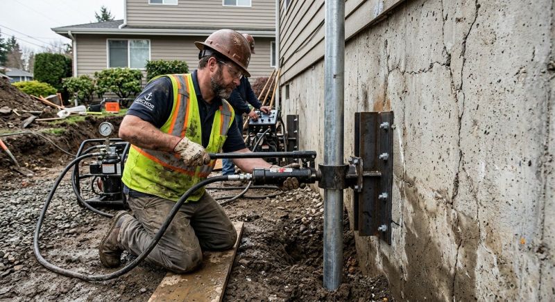 Concrete Foundation Leveling in Martinez, CA
