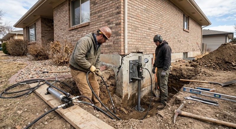 Concrete Foundation Repair in Belmont, CA