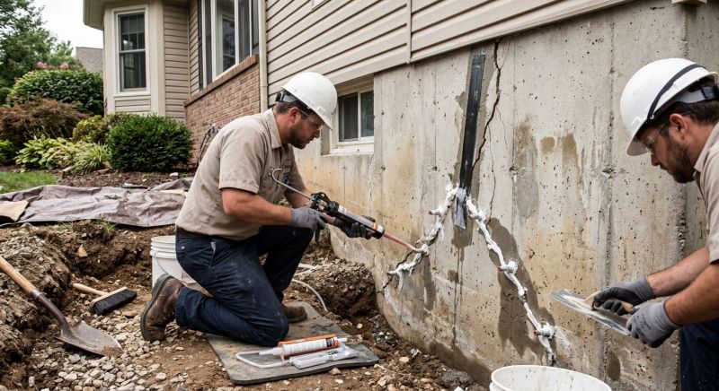 Cracked Foundation Repair in Benicia, CA