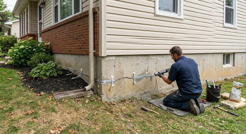 Cracked Foundation Repair in Concord, CA