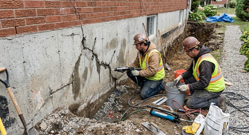 Cracked Foundation Repair in El Sobrante, CA