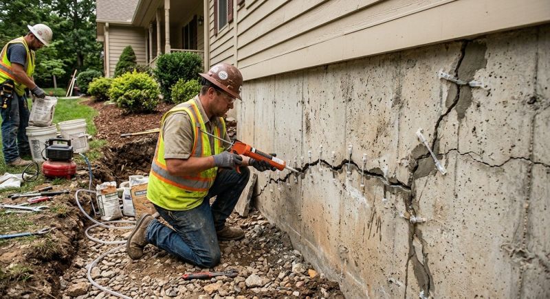 Cracked Foundation Repair in Orinda, CA