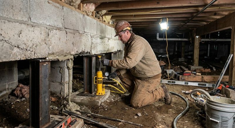 Crawl Space Leveling in San Ramon, CA