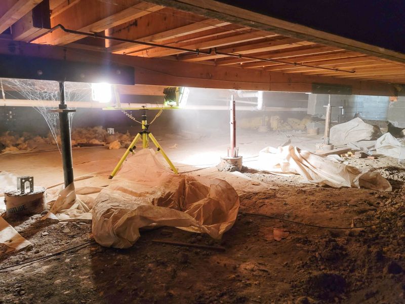 Crawl Space Leveling in San Ramon, CA