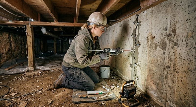 Crawlspace Foundation Repair in San Ramon, CA