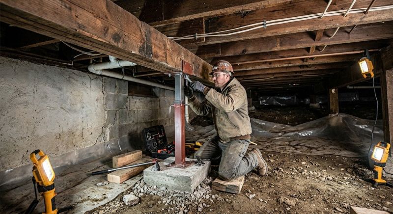 Crawlspace Foundation Repair in Milpitas, CA