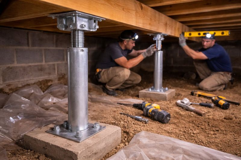 Crawlspace Structural Repair in San Ramon, CA
