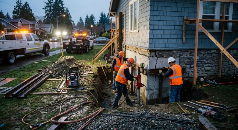 Emergency Foundation Repair in San Ramon, CA