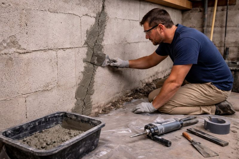 Foundation Crack Repair in Pittsburg, CA