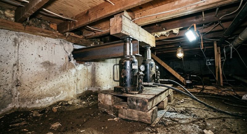 Foundation Jacking in Albany, CA