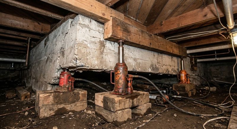 Foundation Jacking in Emeryville, CA