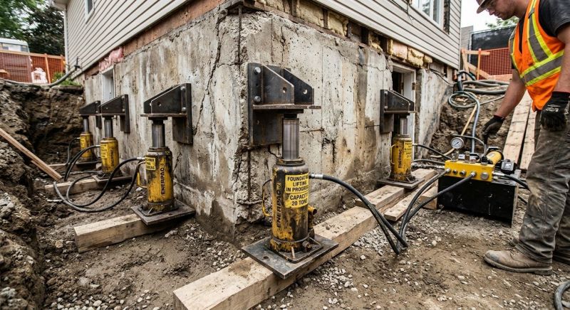 Foundation Jacking in San Ramon, CA