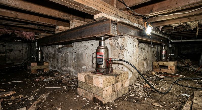 Foundation Jacking in San Ramon, CA