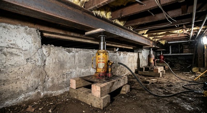 Foundation Jacking in Milpitas, CA