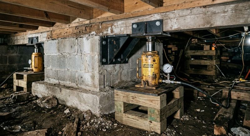 Foundation Jacking in Moraga, CA