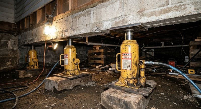 Foundation Jacking in Pleasant Hill, CA
