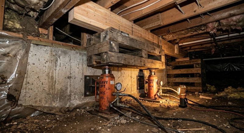 Foundation Jacking in San Leandro, CA
