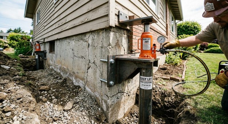 Foundation Lifting in Danville, CA