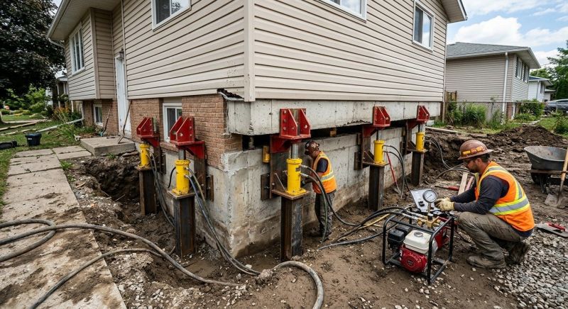 Foundation Lifting in Orinda, CA