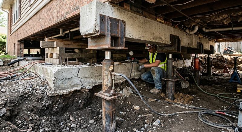 Foundation Lifting in San Mateo, CA