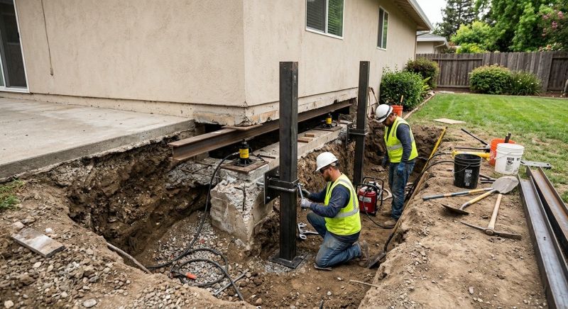 Foundation Pier Repair in San Ramon, CA