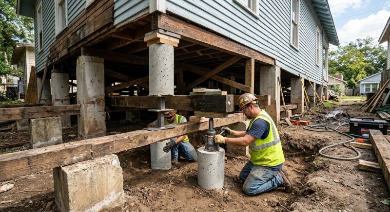 Foundation Pier Repair in San Ramon, CA