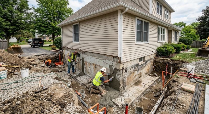 Foundation Restoration in San Ramon, CA