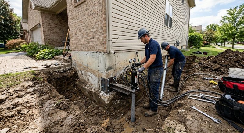 Foundation Settlement Repair in San Ramon, CA