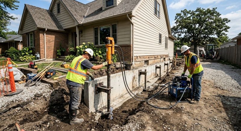 Foundation Stabilizing in San Ramon, CA