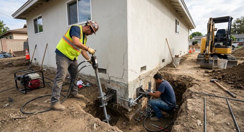 Foundation Stabilizing in Moraga, CA