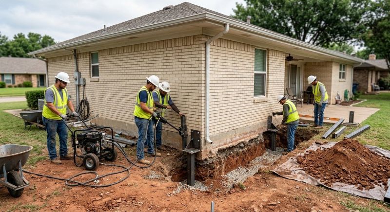 Foundation Stabilizing in Newark, CA
