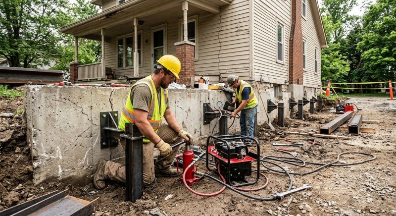 Foundation Stabilizing in Newark, CA