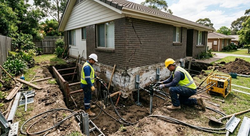 Foundation Stabilizing in Richmond, CA