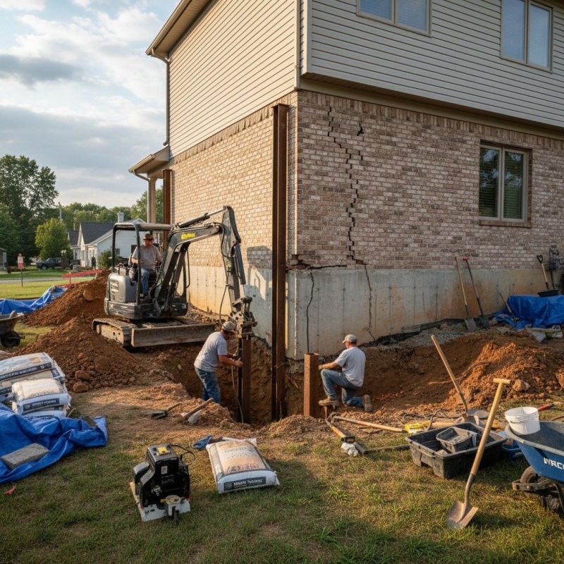 Foundation Structural Repair in Brentwood, CA