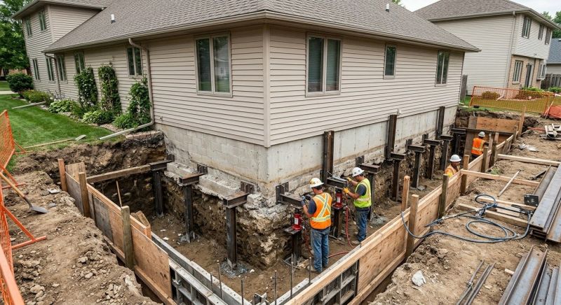 Foundation Underpinning in San Ramon, CA