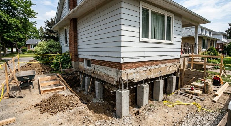 Foundation Underpinning in San Ramon, CA