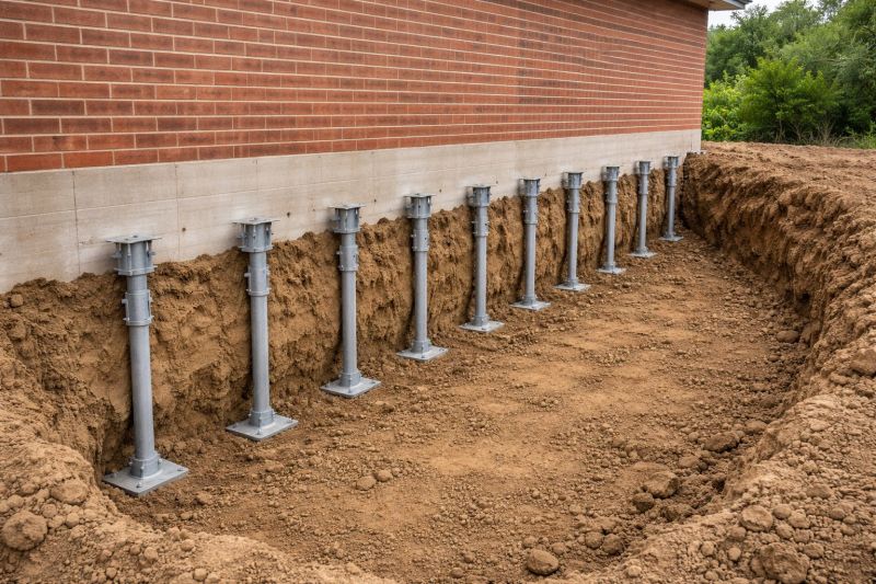 Helical Pile Installation in San Ramon, CA