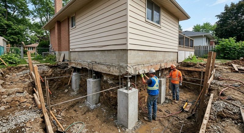 House Underpinning in San Ramon, CA