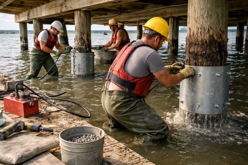 Piling Repair in Martinez, CA