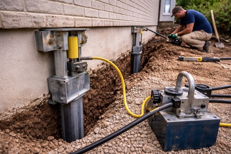 Sinking Foundation Repair in Martinez, CA