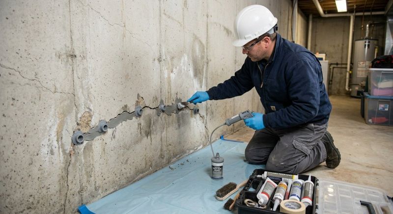 Structural Crack Repair in San Ramon, CA