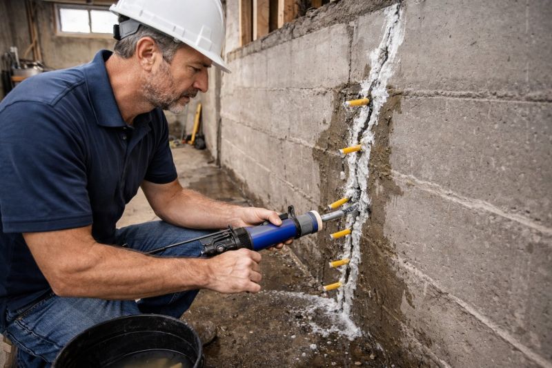 Structural Crack Repair in San Ramon, CA