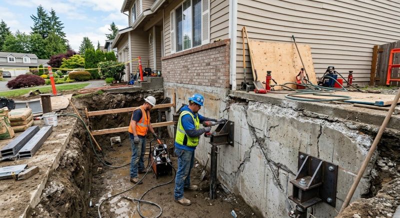 Structural Foundation Repair in San Ramon, CA