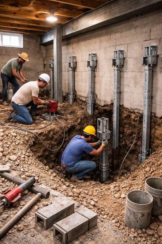 Structural Underpinning in San Ramon, CA
