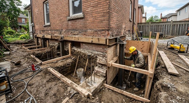 Structural Underpinning in San Ramon, CA